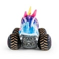 thumbnail image 4 of Monster Jam Sparkle Smash Pillow Buddy, Kids, Polyester Velour, Pink, Feld Entertainment, 4 of 8