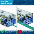 thumbnail image 4 of XZKING Multi Layer Aquarium Fish Tank Filter with Waterfall Oxygenation Suitable for 20-30 Gallon Fish Tanks, Flexible Mounting, Dust & Splash Protection, 4 of 8