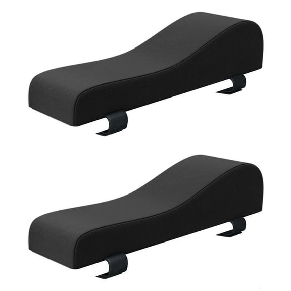 Adjustable Armrest Support Pads For Desk Chairs 2Pieces Breathable Comfort Cushions With Nonslip Bottom Elbow Protectors