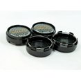 thumbnail image 1 of 4x66mm Volk Racing Black Emblems Wheel Center Hub Caps Rim Caps Decals Badges, 1 of 3