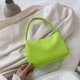 thumbnail image 3 of Bolso Hombro para Axila Mujer Btafrte Nailon Color Sólido Versátil Informal Verde Fluorescente, 3 of 9