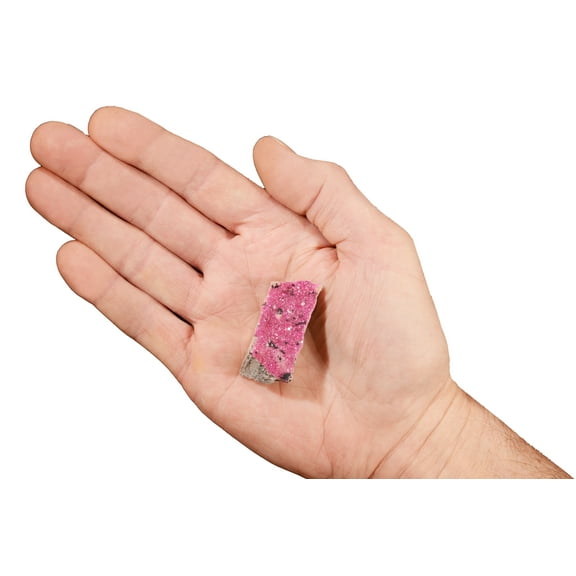 Kidz Rocks Cobaltoan Calcite 1 1/4" 1-3 oz Raw Chakra Healing Crystal Pink Rock Mineral