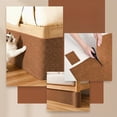 thumbnail image 7 of Carpet Protector for Pets Cat Carpet Protector for Doorway, Anti Scratch Under Door Cat Scratch Protector Mat, Easy to Cut Plastic Stopper (Brown, 39.3in-1pack), 7 of 7