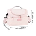 thumbnail image 2 of Insulated Lunch Bag, Large Cooler Tote with Shoulder Strap, Leakproof Thermal Lunch Box for Work, Picnic, Camping, and Travel, 2 of 6