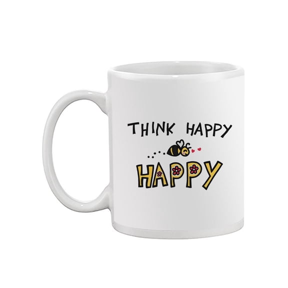 Think Happy And Bee Happy Mug - Image by Shutterstock,