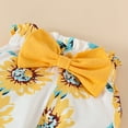 thumbnail image 6 of Emy Dola Newborn Baby Girl 3pcs Outfit Clothes Ruffle Romper Toddler Girl Floral Cotton Pant Sets For 0-18M Girls, 6 of 9