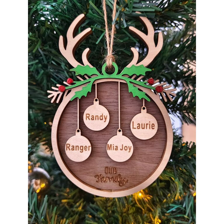 Ornaments with names deals