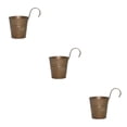 thumbnail image 2 of Matsuzay Metal Fácil De Limpiar Y Ventilar Inodoro Decoración Colgante Para Balcón Jardín Y Oficina Duradero E Hipoalergénico Marrón Type1 NO1, 2 of 6
