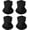 4 Black, variant on Gaiter Bandana Mask: Cooling Mask Breathable Cover Ski Scarf Protection from Dust Sun Wind