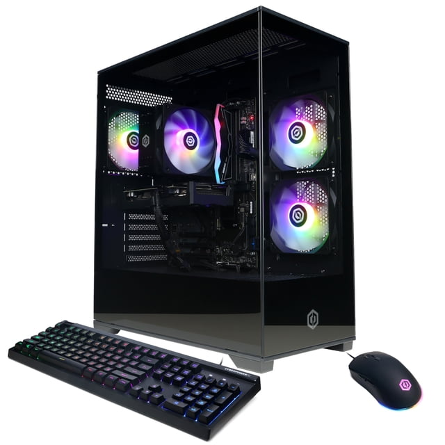 CyberPowerPC Gaming Desktop AMD Ryzen 5 8400F GMAI5400CPG
