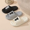 thumbnail image 4 of Women's Cartoon Decor Slides, Comfortable Open Toe Slip On Shoes, Women's Bow Tie Bear Decor Slides, 4 of 8