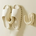 thumbnail image 5 of AFQH Suction Cup Bathroom Slipper Rack: No Drill, Wall-Mounted Storage Solution!, 5 of 11