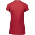 thumbnail image 5 of High Five 342222.083.XL Ladies Truhit Short Sleeve Jersey, Scarlet - Extra Large, 5 of 5