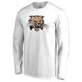 thumbnail image 2 of Men's White Ohio Bobcats Primary Logo Long Sleeve T-Shirt, 2 of 3