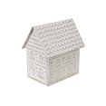 thumbnail image 1 of Gold And White Gingerbread Metal House, 1 of 3