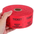 thumbnail image 5 of LOLIPPYY 1 Roll Raffle Tickets Roll: Double Raffle Tickets for Events Fundraisers & Parties - Classroom Reward Party Supplies for Door Prizes (2000 Per/Roll), 5 of 7