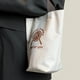 thumbnail image 4 of Bolsa Isotérmica para Tazas, Bolsa para El Almuerzo, Bolsa para El Almuerzo de Estudiantes, Bolsa Portátil para Picnic, Bolsa de Tela con Cordón, Bolsa Portátil para Tazas de Sopa, 4 of 6