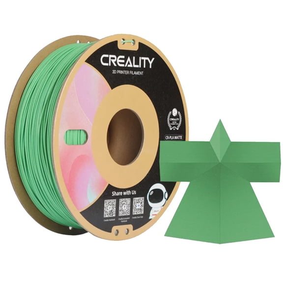 Creality 1.75mm CR Series PLA Matte Filament for 3D Printers, Avocado Green