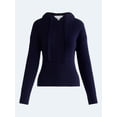 thumbnail image 4 of Free Assembly Women's and Women's Plus Cozy Yarn Cable Knit Hoodie Sweater, Midweight, Sizes XS-4X, 4 of 4