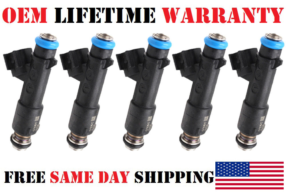 5x Oem Delphi #12599504 Fuel Injectors For 2008-2012 Gmc Canyon 2.9l I4 