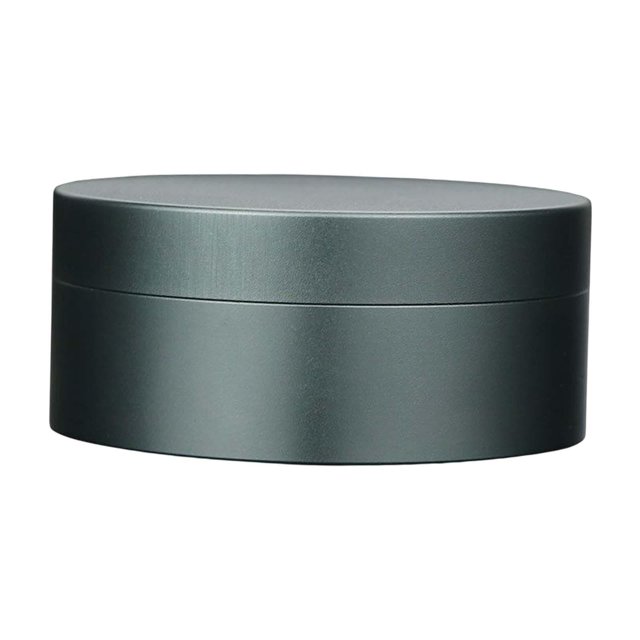 Box Storage Boxes Mini Jars Metal for Purse Pocket Small Coffee Powder Cans Round Storage Holder Portable Tea Leaves Storage Container Steel Grey 5cm