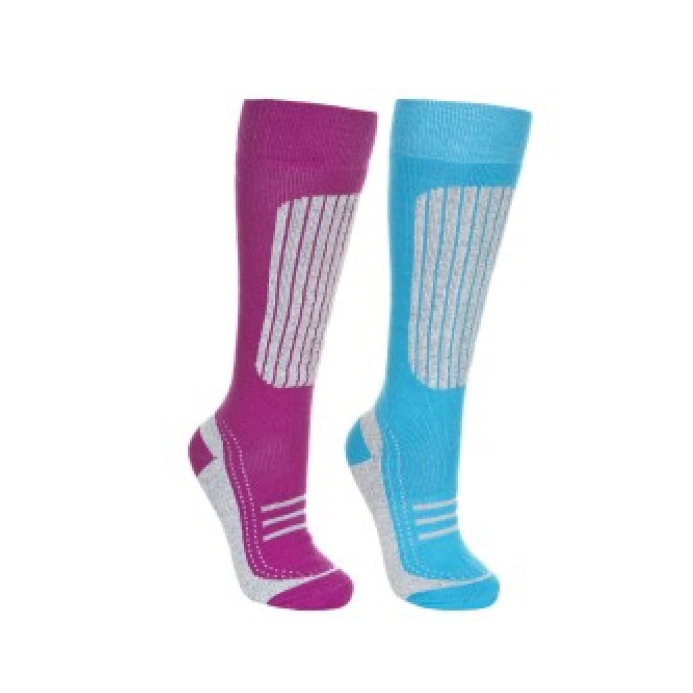 Womens Trespass Janus 2 Pack Ski Socks 