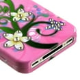 thumbnail image 3 of Mybat Tropical Flowers Phone Protector Cover With Diamonds For Apple Iphone 4s4, 3 of 3