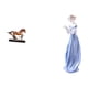 thumbnail image 5 of Figura de caballo,Figura coleccionable de caballo en miniatura,Figura de escritorio,Estatua de niña linda para escritorio,adorno nórdico moderno,Figura de niña en la, 5 of 8