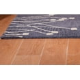 thumbnail image 5 of Rugsotic Carpets Hand Tufted Wool 2'6''x10' Floral Runner Area Rug Grey White K00509, 5 of 5