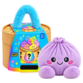 thumbnail image 2 of The Mystery Dumpling Plush, Blind Box Collectible Dumpling Plush Toy Plush Dumpling Squishy Toy Bao Bun Stress Relief Fidget Sensory Toy with Steamer Blind Box Cute Soft Squeeze Plushie Purple, 2 of 6