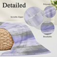 thumbnail image 3 of Purple Gray Ombre Throw Pillow Cover 16 x 24 Inch Decorative Pillow Cover Modern Abstract Art Oil Painting Lumbar Pillowcase Seasonal Rectangle Cushion Case for Couch Sofa Bed Living Room, 3 of 9