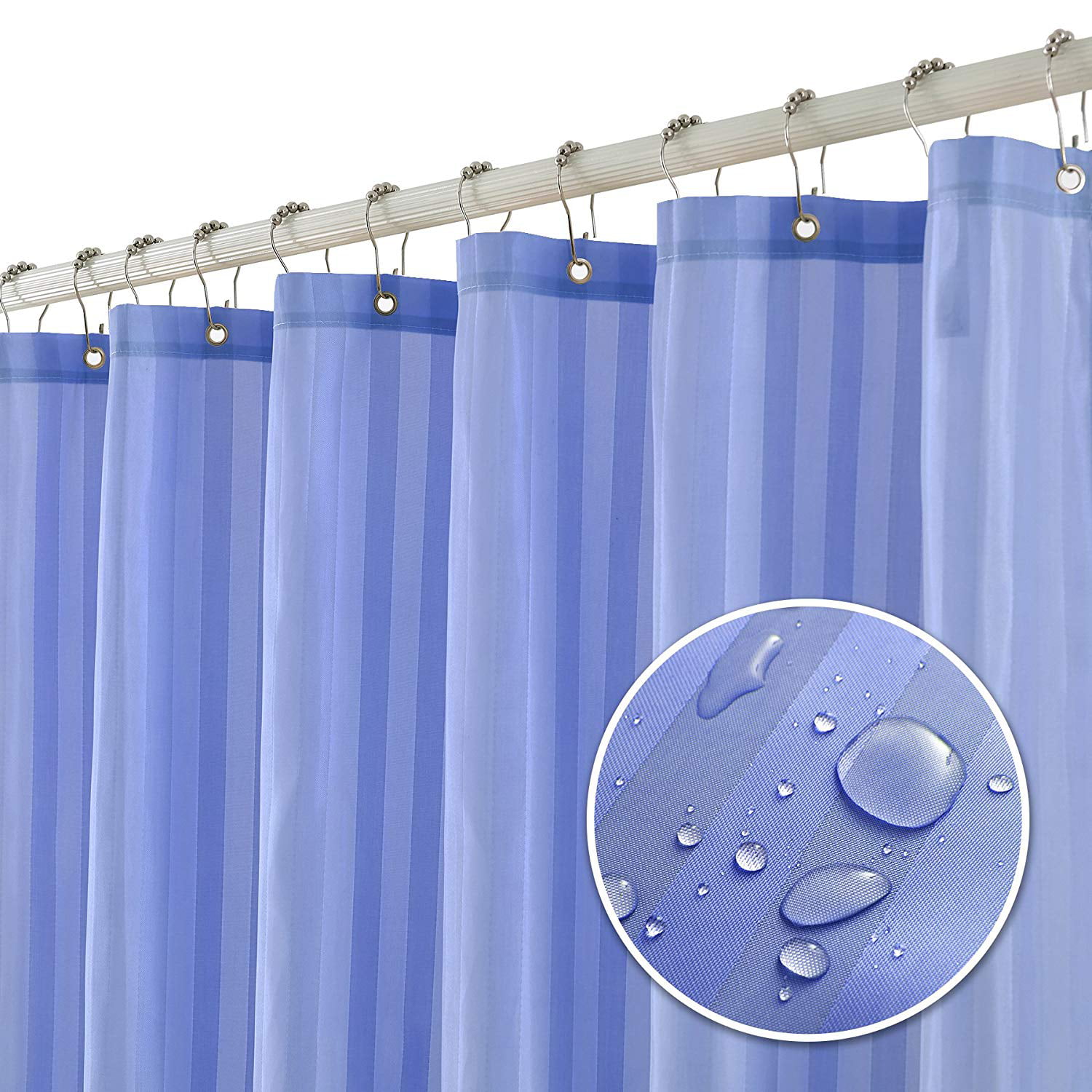 Subrtex 100 Polyester Waterproof, Do 100 Polyester Shower Curtains Need A Liner