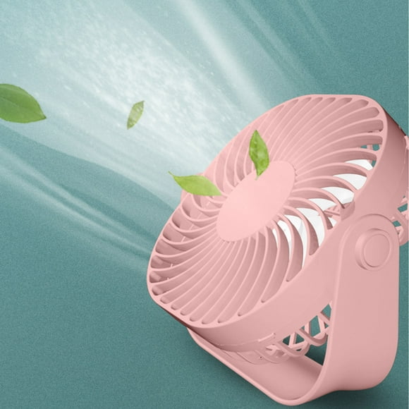 Ventilador De Escritorio Usb, Mini Ventilador Personal Portátil, 2 Velocidades, Cabezal Flexible Y Potente Flujo De Aire, Alimentación Usb Para Un Enfriamiento Silencioso, Ideal Para El