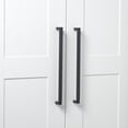 thumbnail image 3 of GlideRite 12-5/8 in. (320mm) Center-Center Knurled Cabinet Bar Pull, Matte Black - 4788-320-MB, 1 Pack, 3 of 4