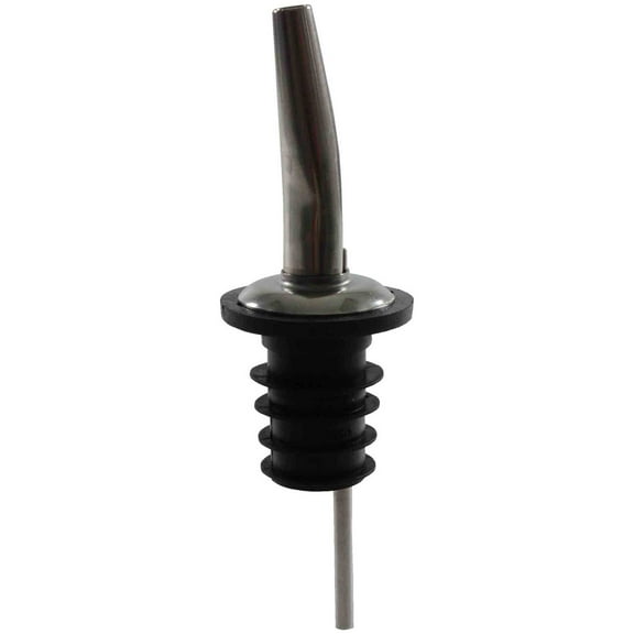 Excellante Stainless steel tapered liquor pourer, med flow, comes in pack of 12
