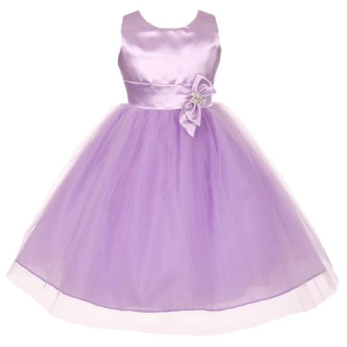 girls lilac bridesmaid dresses