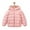 Pink, variant on Esaierr 2-14y Toddler Baby Girls Boys Puffer Down Outwear Kids Down Jackets Winter Jackets Light Puffer Coats with Hooded Solid Colour Jacket Tops Clothes