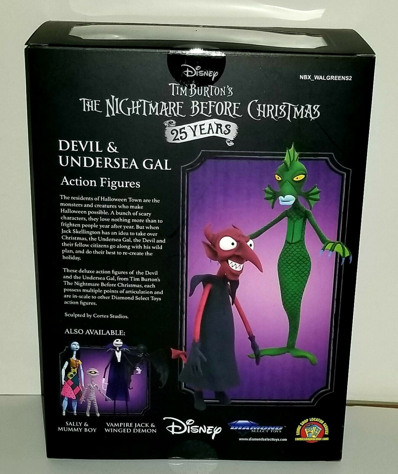 Buy DIAMOND SELECT TOYS Disney Nightmare Before Christmas Devil