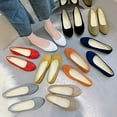thumbnail image 4 of Daolelai Women's Fashion Solid Color Suede Casual Shoes Slip On Comfortable Shoes, 4 of 4