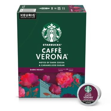 Starbucks Caffè Verona Dark Roast for Nespresso Vertuo Coffee Capsules ...