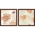 thumbnail image 1 of Great Art Now Flowery Thoughts by Lanie Loreth, 2 Piece Framed Art Set Each 13"W x 13"H, 1 of 3