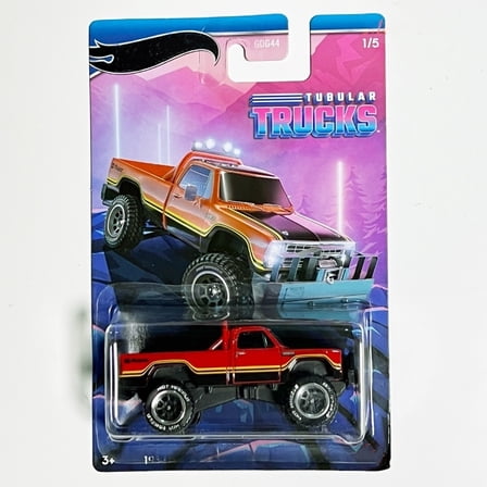 HW Tubular Trucks #1 1980 Dodge Macho Power Wagon GDG44
