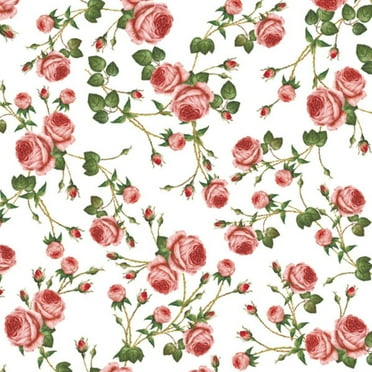 Keep Unique Flowers Paper Napkins, Luncheon Roses Napkin, Assorted Color, 20/Pack