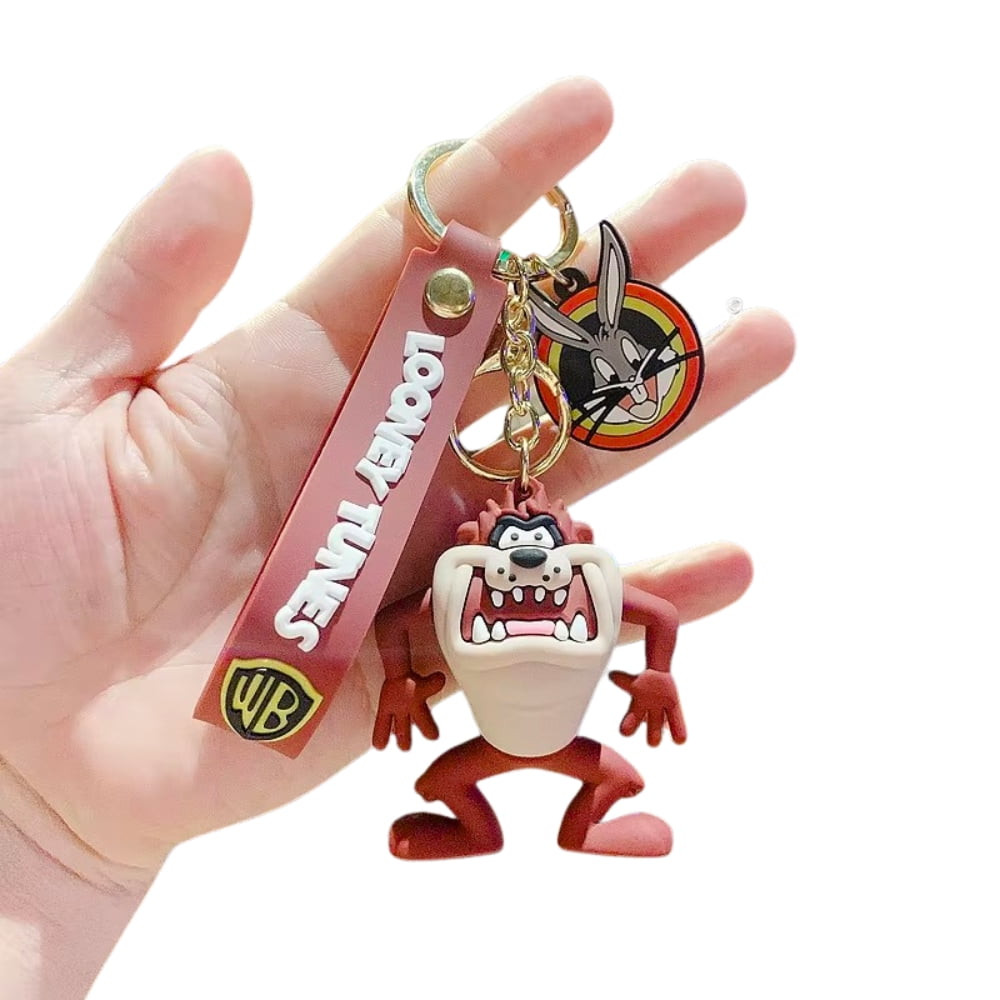 (ワーナー・ブラザーズ)ダズマニアンデビル キーホルダー DSK Global Looney Tunes Keychain, Taz Collectible Accessory, Soft