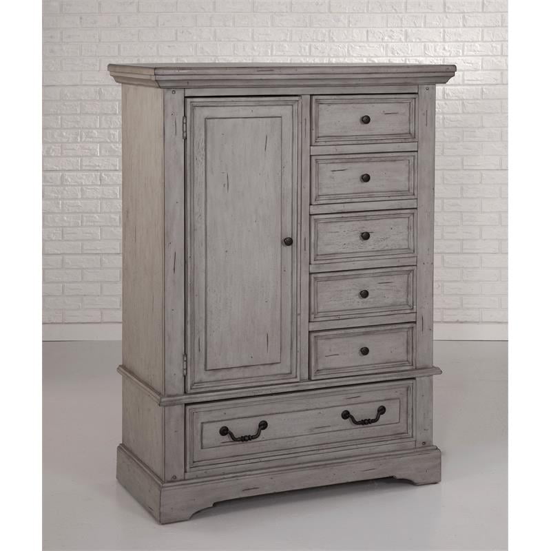 Stonebrook Antique Gray Gentleman's Chest