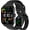 Black, variant on Watch with Built-in GPS, 1.96"  Display, Answer/Make Calls, 100+  Modes, /Sleep/SpO2 , Fitness Activity  for  and , for women men, 2 Bands, Black