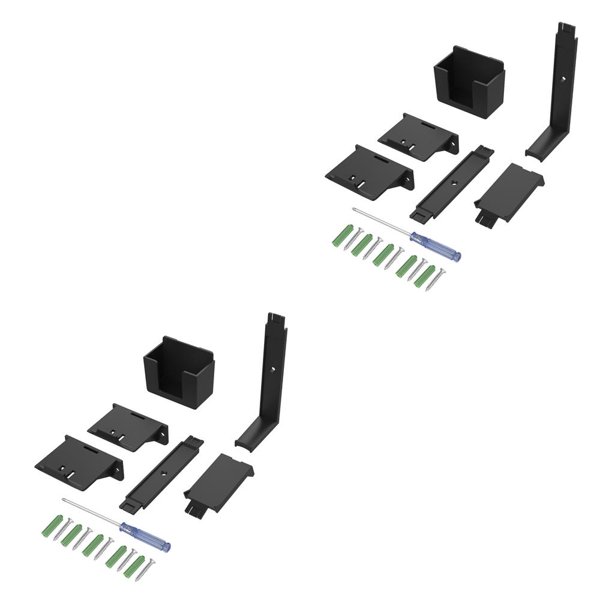 Seitruly Estante de almacenamiento para mando de juegos, colgador de plástico para Gamepad, soporte de pared para auriculares de repuesto para No.02 2piezas