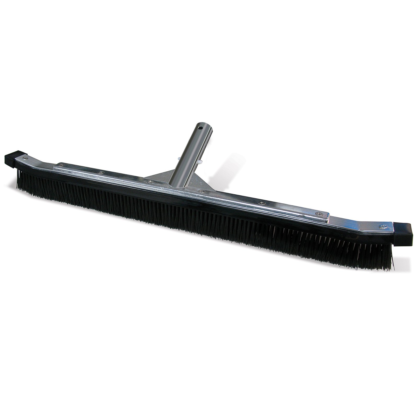 Poolmaster 24-Inch Aluminum-Back Swimming Pool Cleaning Brush - Commercial Collection