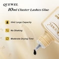 thumbnail image 2 of Pegamento para pestañas QUEWEL Lash Clusters, 10 ml, negro, 2 of 9