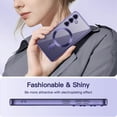 thumbnail image 7 of JETech Electroplated Case for Samsung Galaxy S24 6.2-Inch, Camera Lens Full Protection, Compatible with MagSafe Wireless Charging, Shockproof Soft TPU Phone Cover (Cobalt Violet), 7 of 7